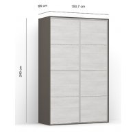 DRESSING LEX 151-240-66 C GRI/MSJ
